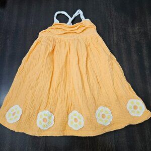 Haute Hippie kids dress size 3T orange